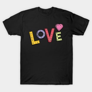 Love Stitched T-Shirt